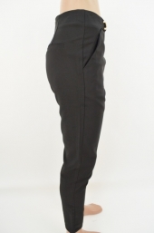 Pantaloni f.8358 negru